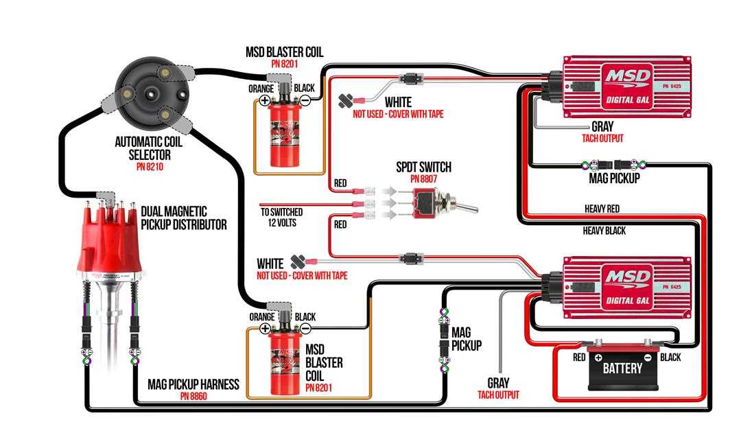 wiring diagram for msd ignition