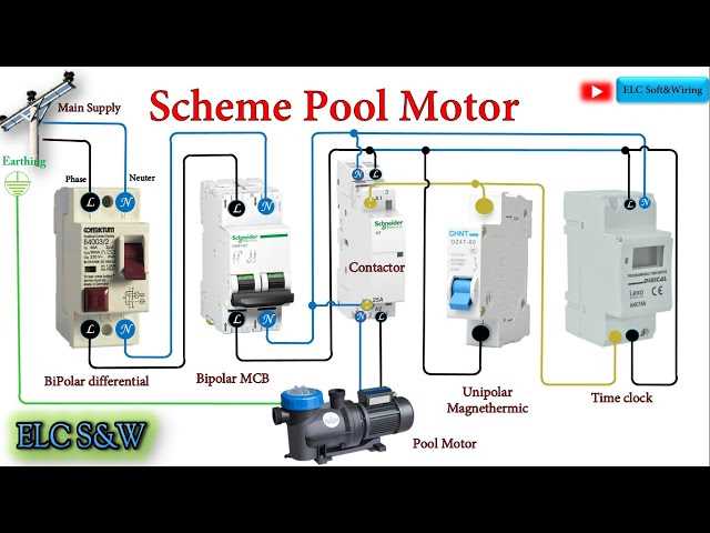 wiring diagram for pool pump