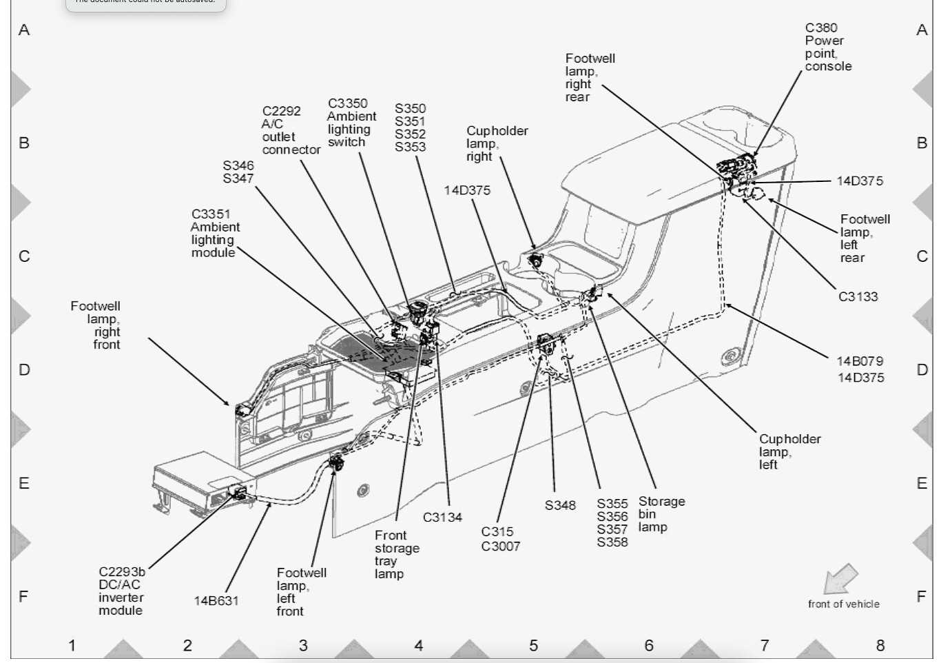 wiring diagram for seat adjustment on ford escape 2019