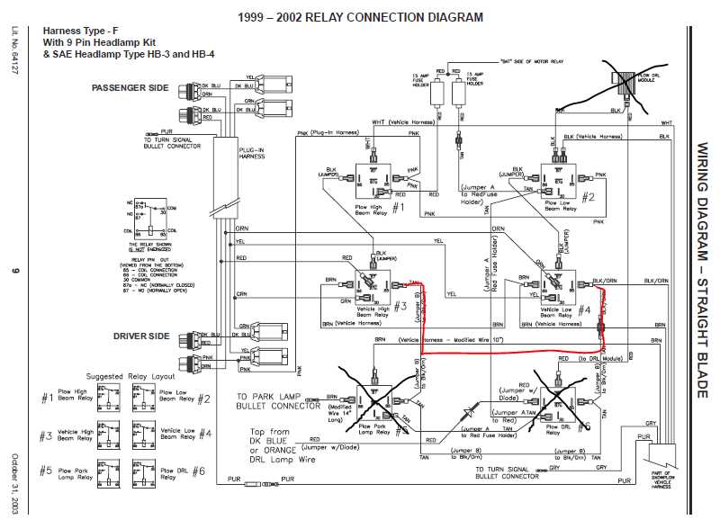 wiring diagram for western unimount plow