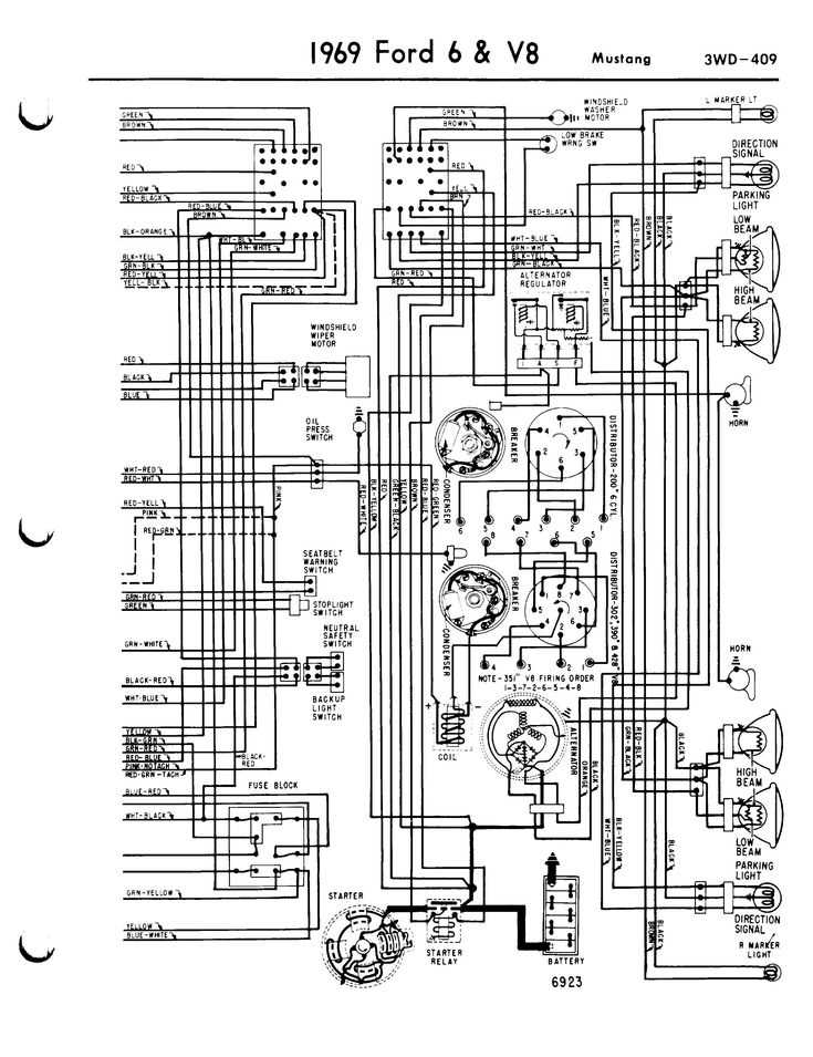 wiring diagram ford mustang