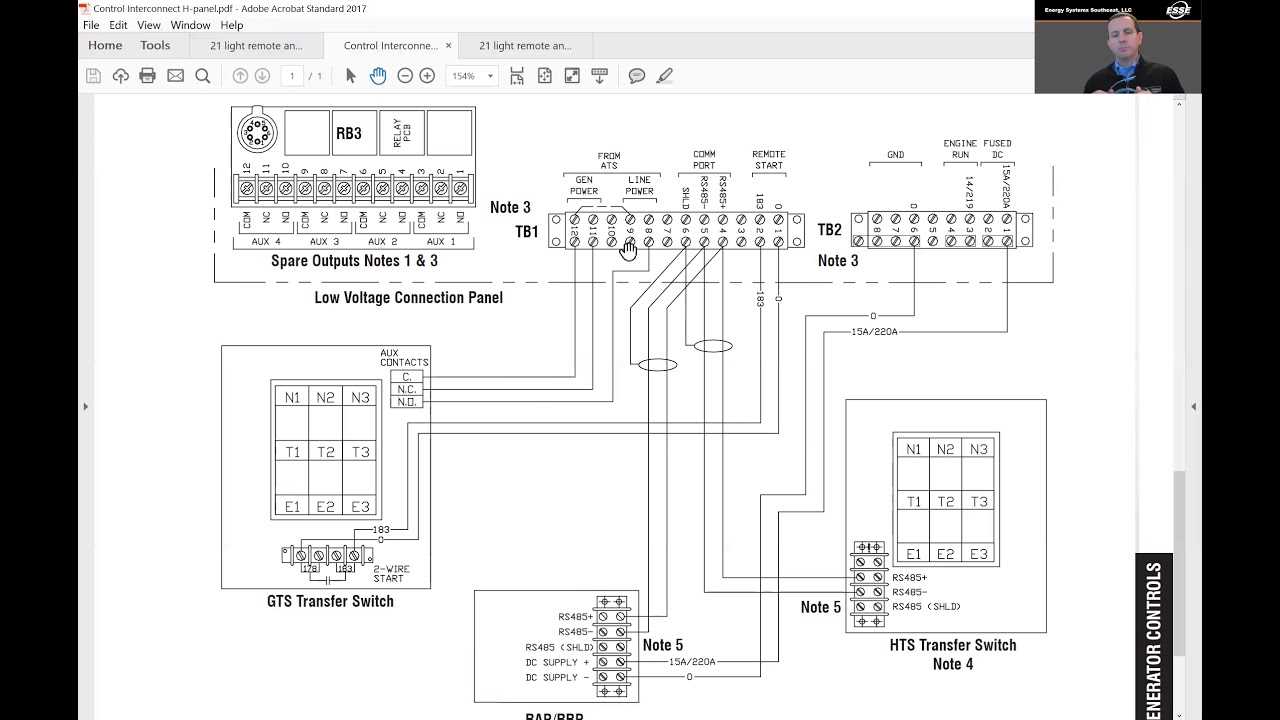 wiring diagram generac generator