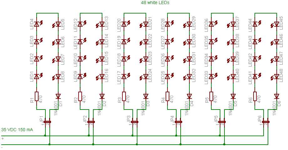 wiring diagram of led christmas lights