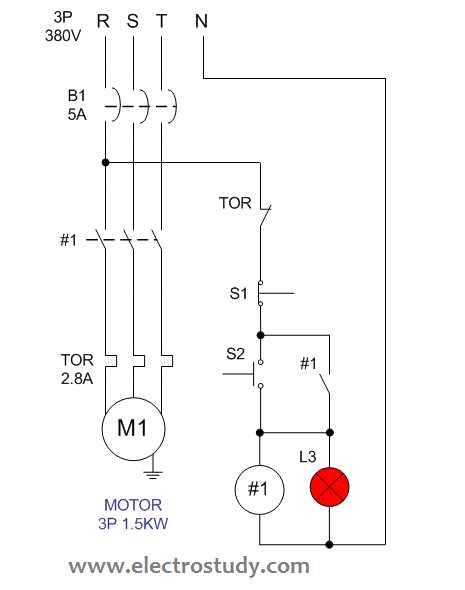 wiring diagram push button start