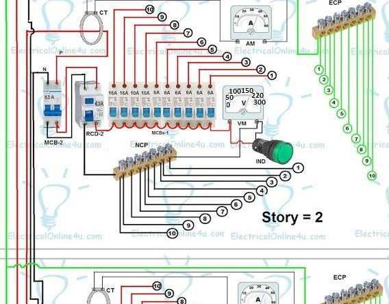 wiring diagram rcd