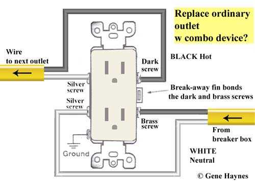 wiring diagram switched outlet