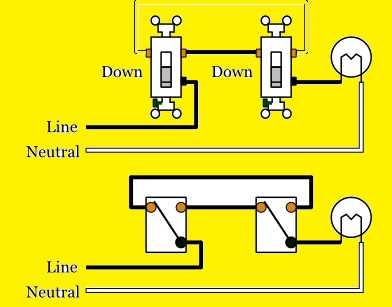 wiring diagrams for 3 way switches