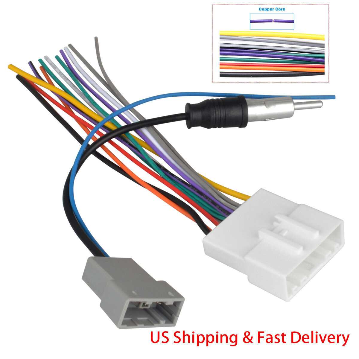 wiring harness nissan stereo wiring diagram