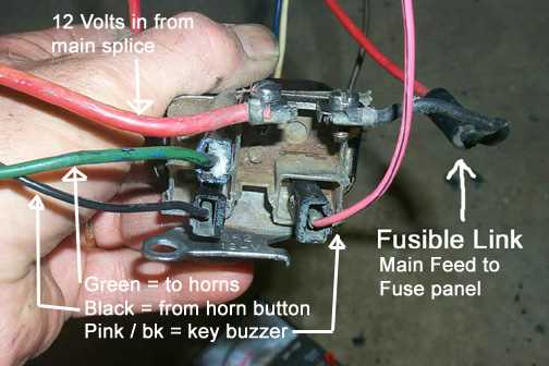 wiring horn relay diagram