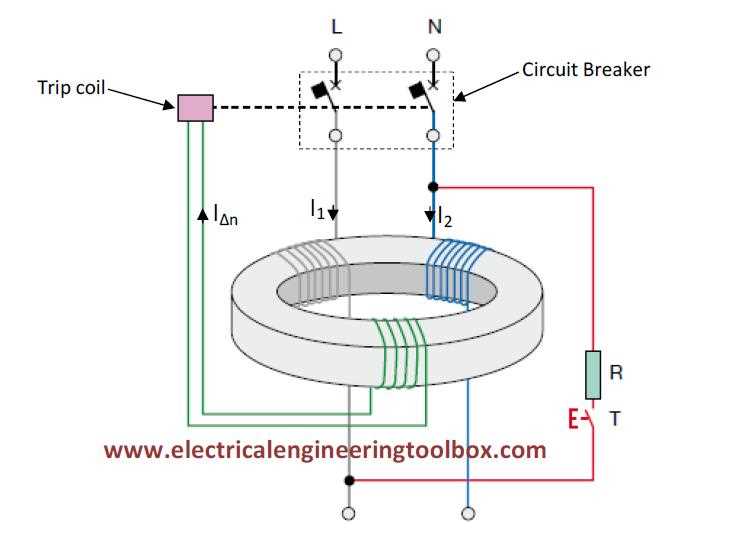 wiring rcd diagram