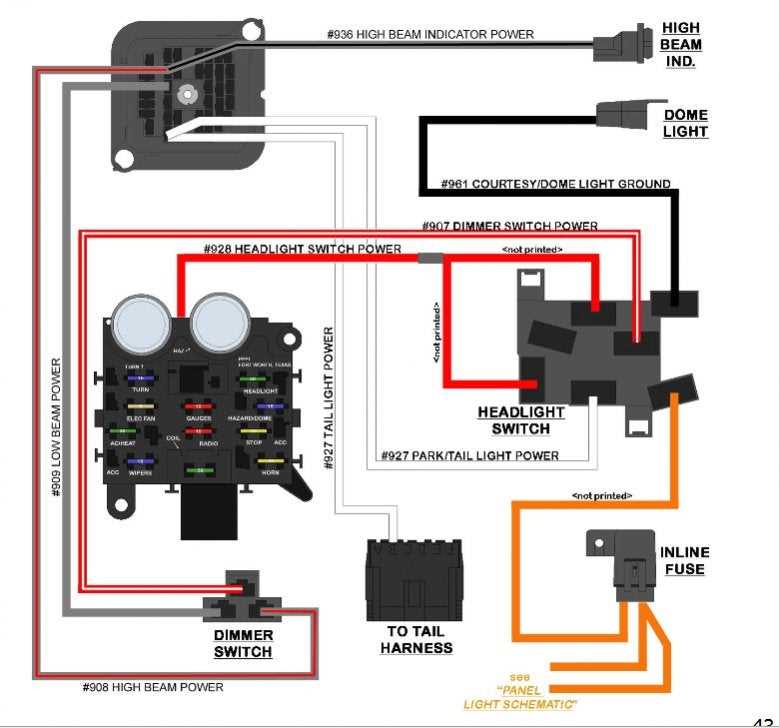 dim switch wiring diagram