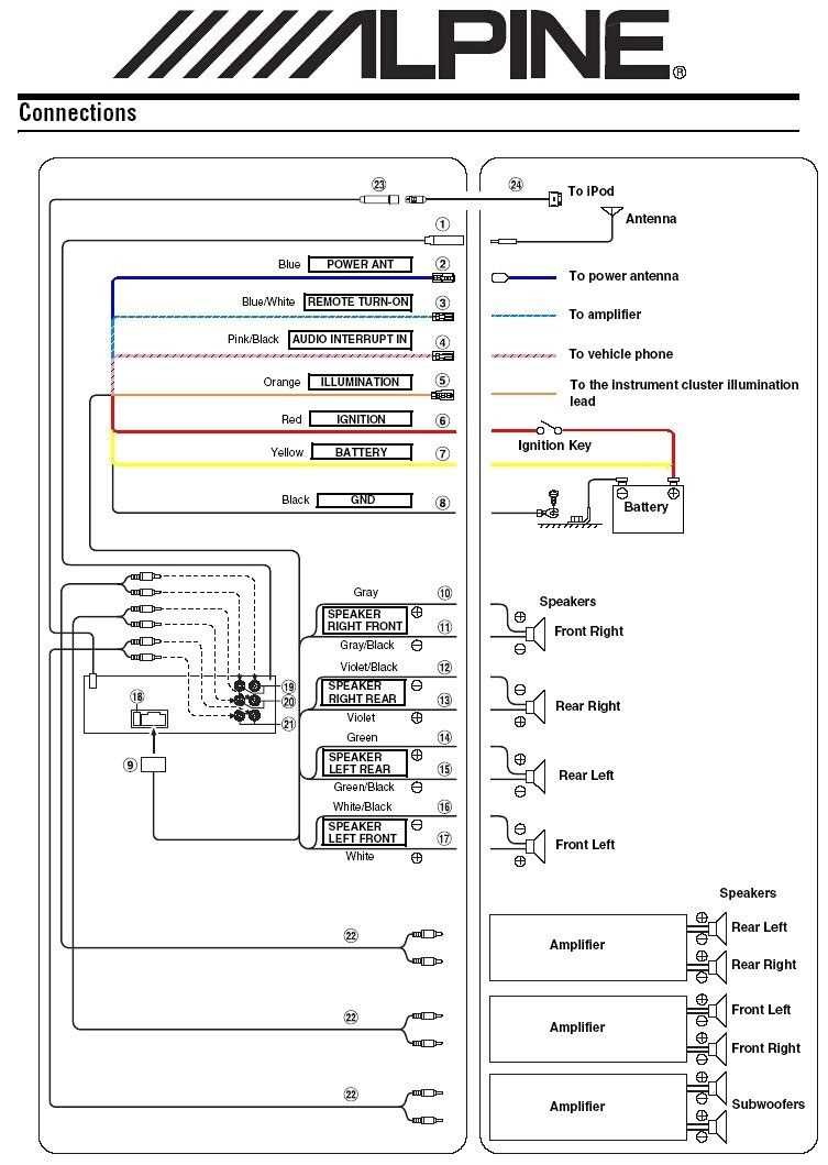 alpine ktp 445a wiring diagram