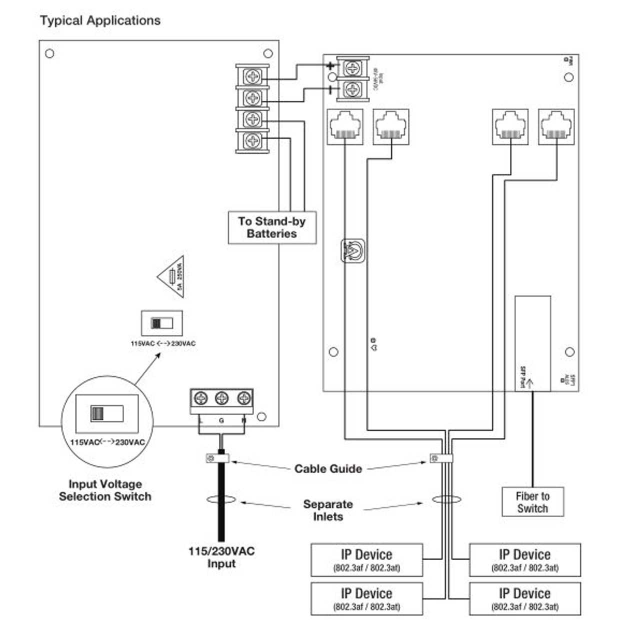 altronix power supply wiring diagram