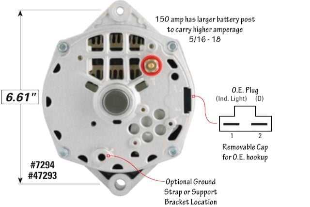 chevy 1 wire alternator wiring diagram