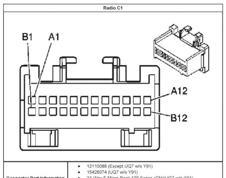 radio wiring diagram 2003 chevy silverado