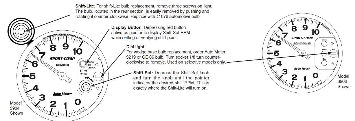 auto gauge tachometer wiring diagram