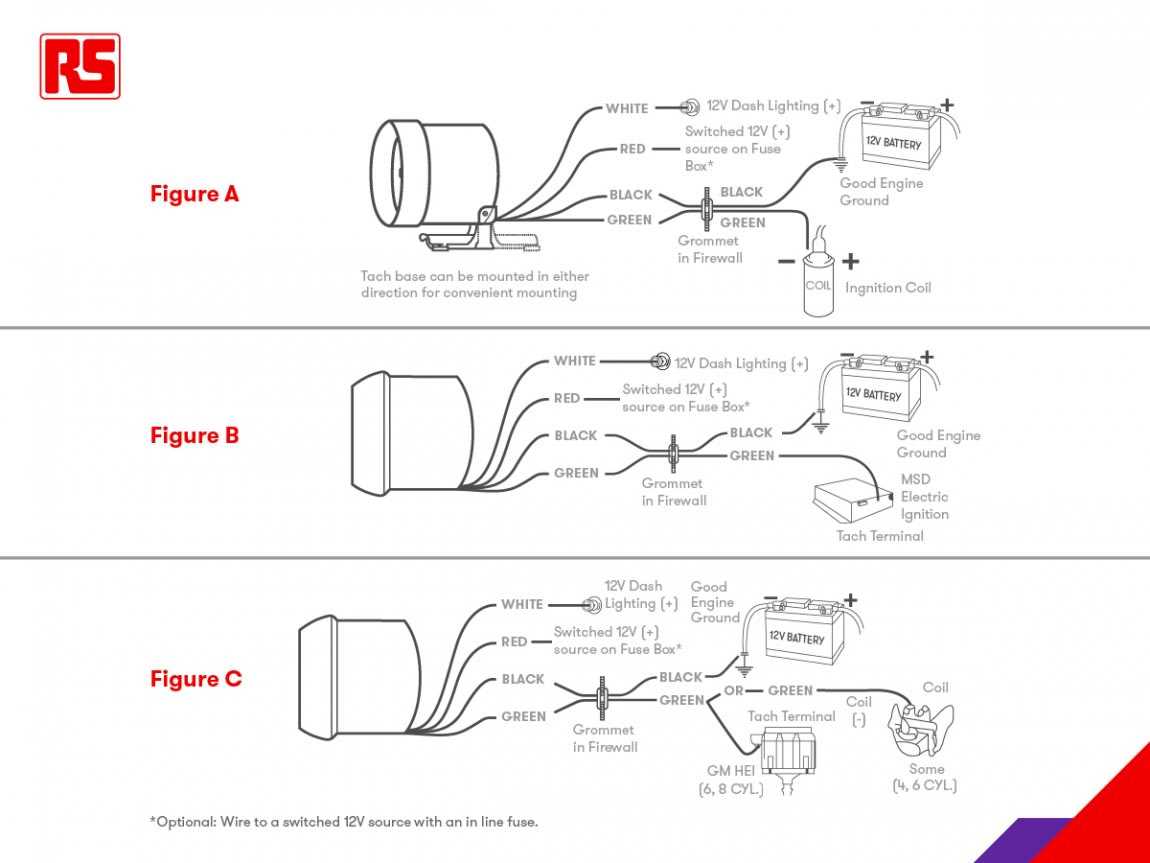 auto meter tach wiring diagram