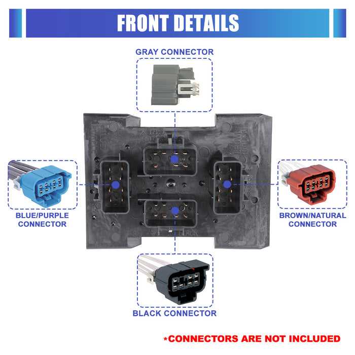 chevy tail light junction block wiring diagram