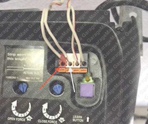 wiring diagram for liftmaster garage door opener