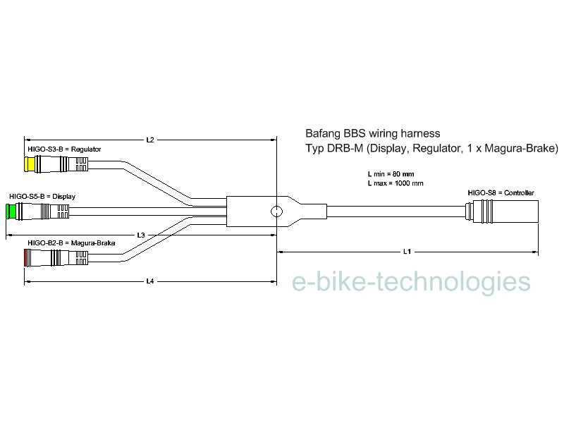 bafang display wiring diagram