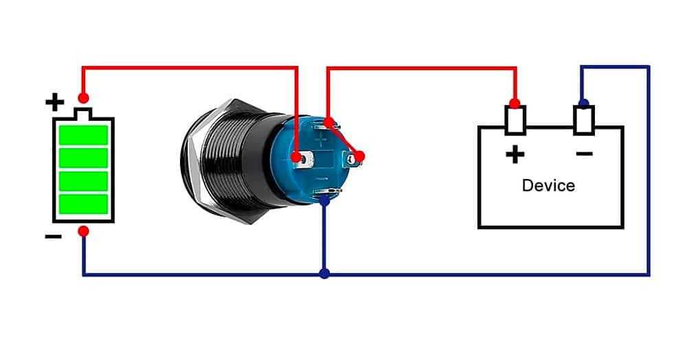 4 pin switch wiring diagram