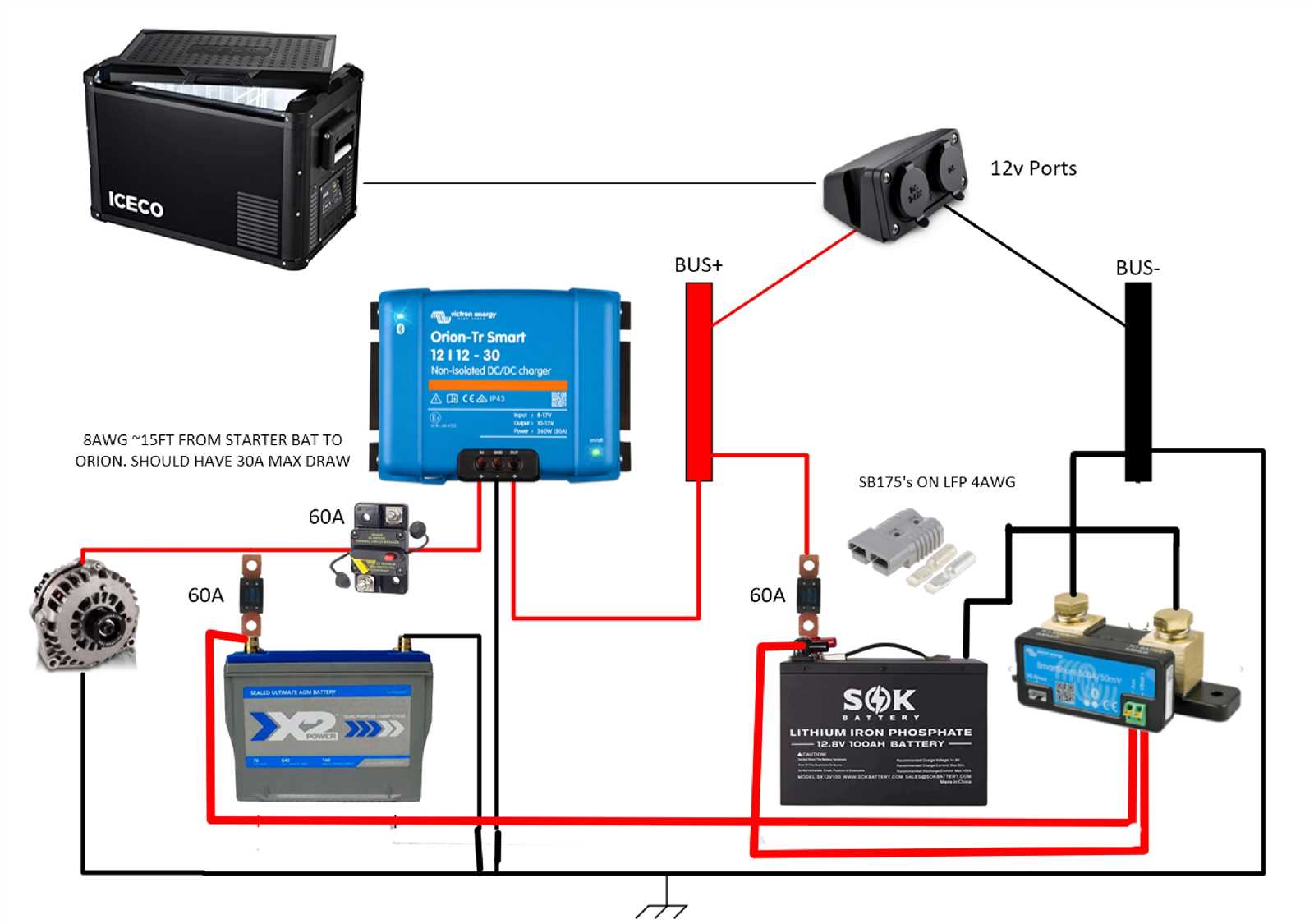 battery shunt wiring diagram