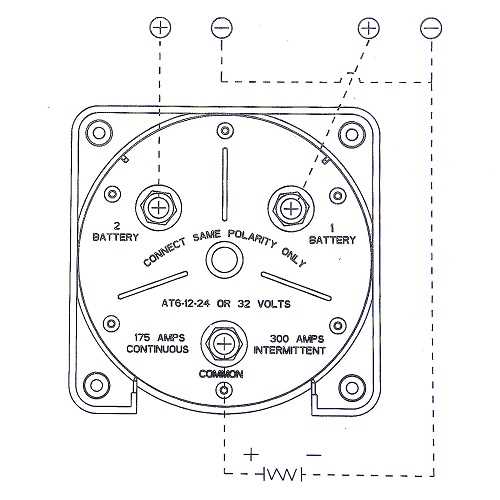 battery switch wiring diagram marine