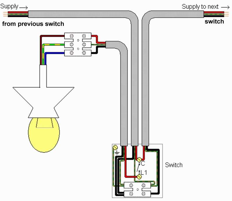 4 way light switch wiring diagram