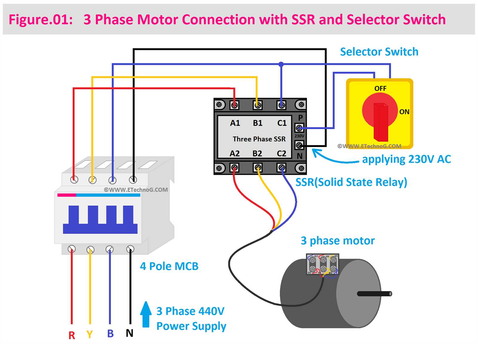 wiring diagram for motor