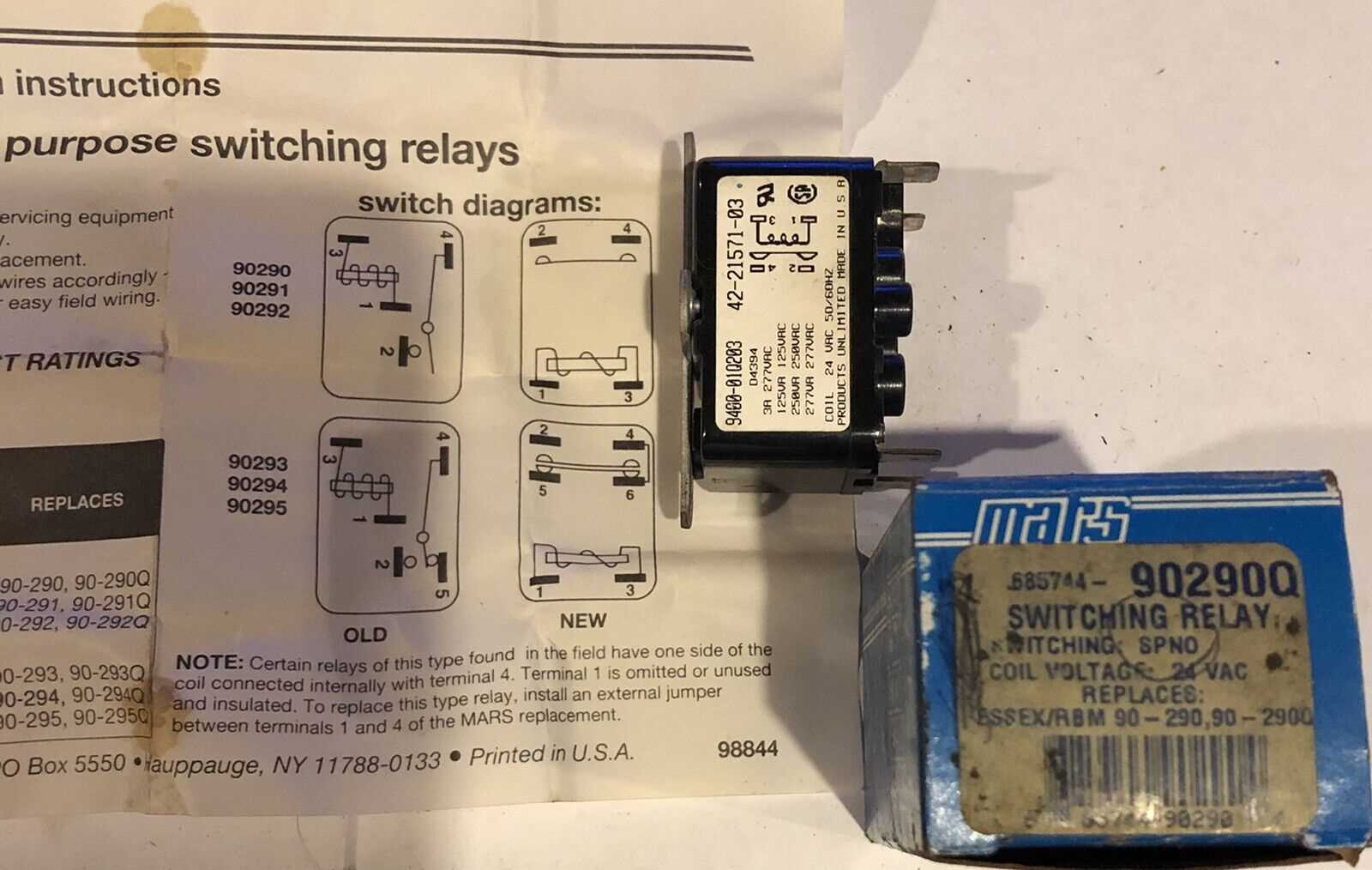 90 380 relay wiring diagram