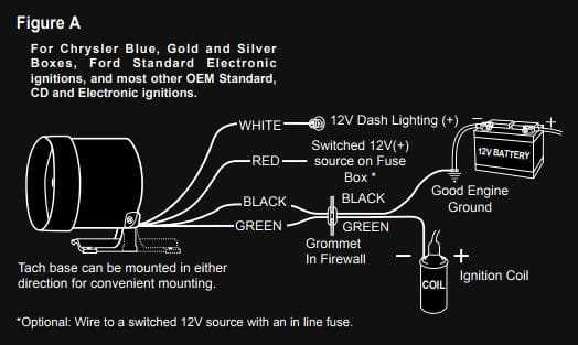 tach wiring diagram