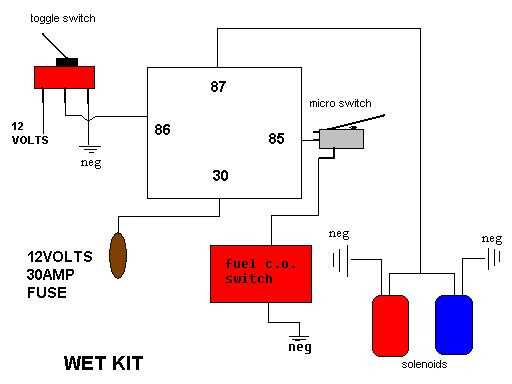 nitrous wiring diagram with purge