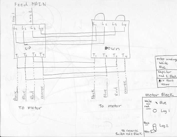 boat lift motor wiring diagram