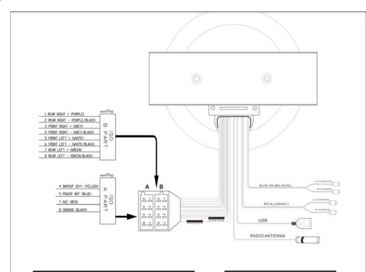 boss marine radio wiring diagram