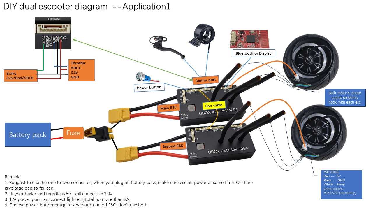 brushless controller 2 mode wiring diagram