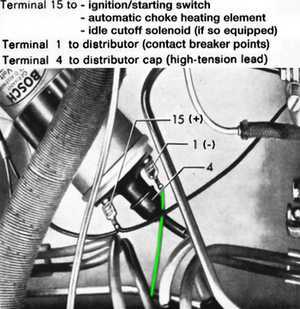 bug vw beetle ignition coil wiring diagram