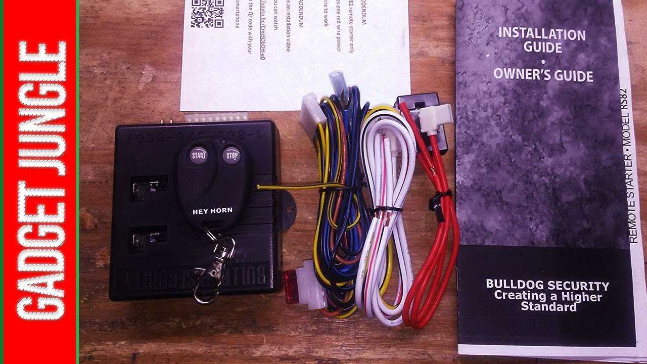 bulldog security remote starter wiring diagram