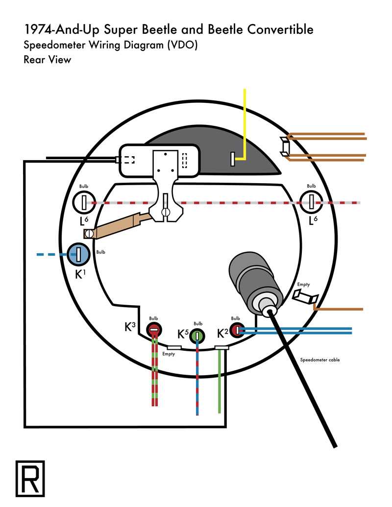 1974 vw beetle wiring diagram