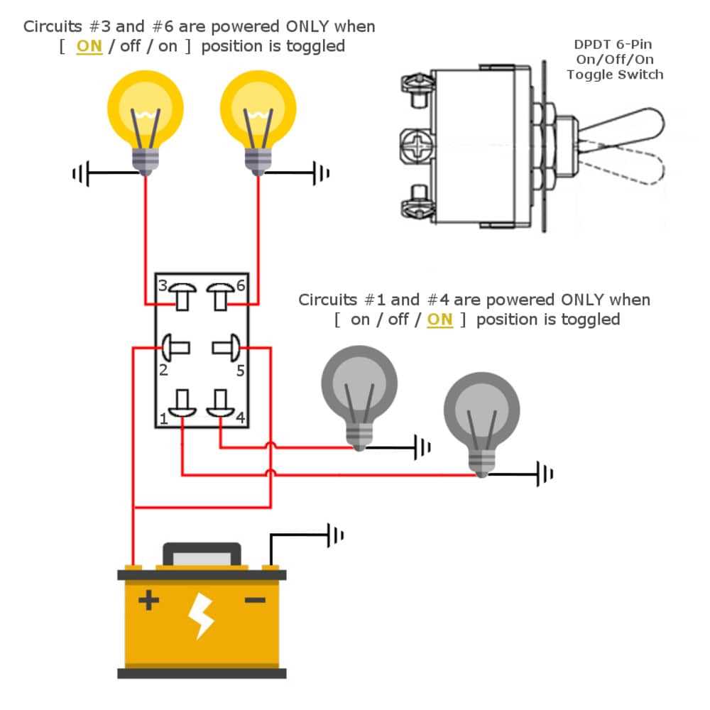 carling switch wiring diagram 6 pin