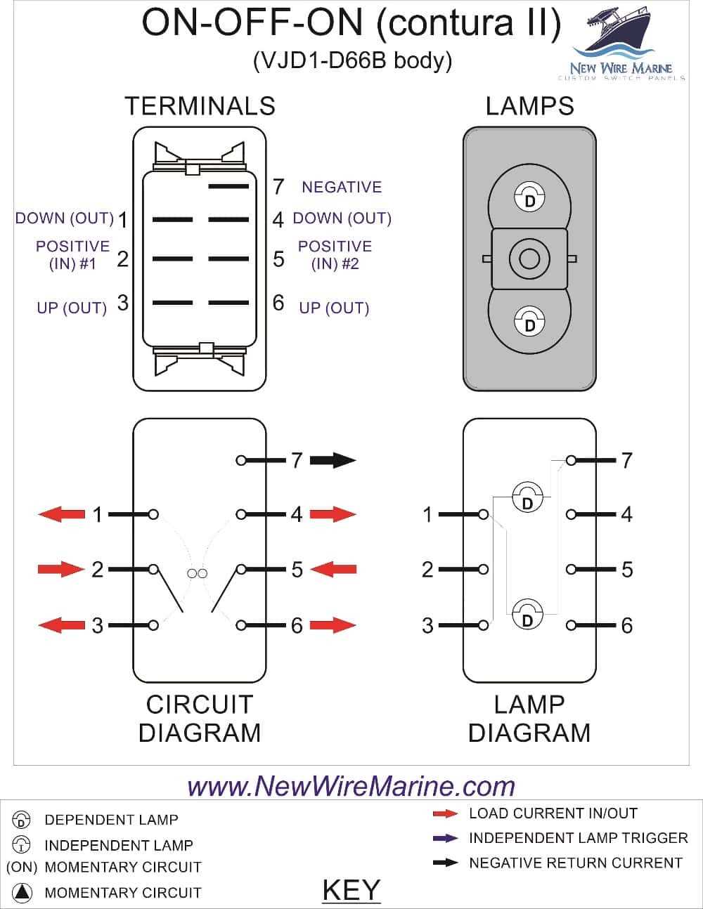 carling switch wiring diagram