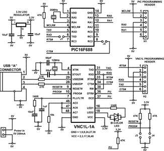 cartographer usb wiring diagram