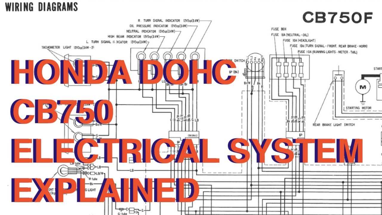 cb750f wiring diagram