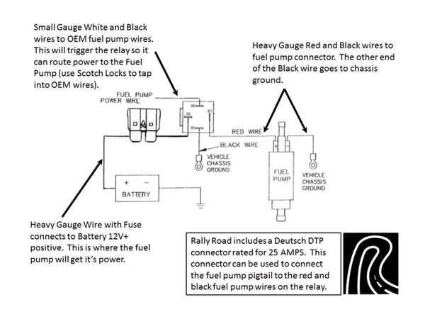 fuel pump wiring diagram