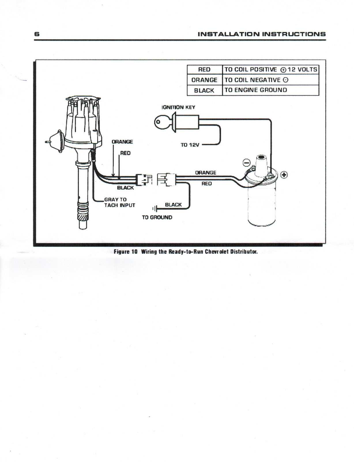 chevy 350 tbi distributor wiring diagram