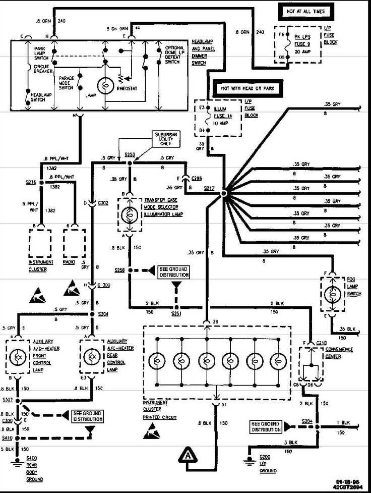 chevy silverado wiring harness diagram