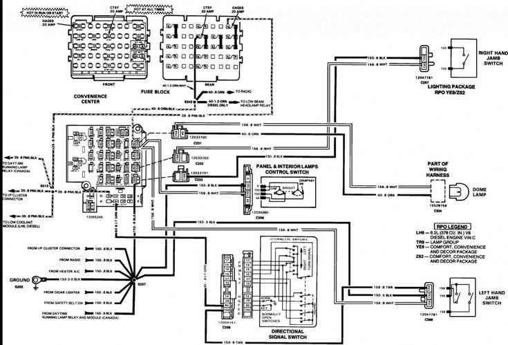 chevy tail light junction block wiring diagram