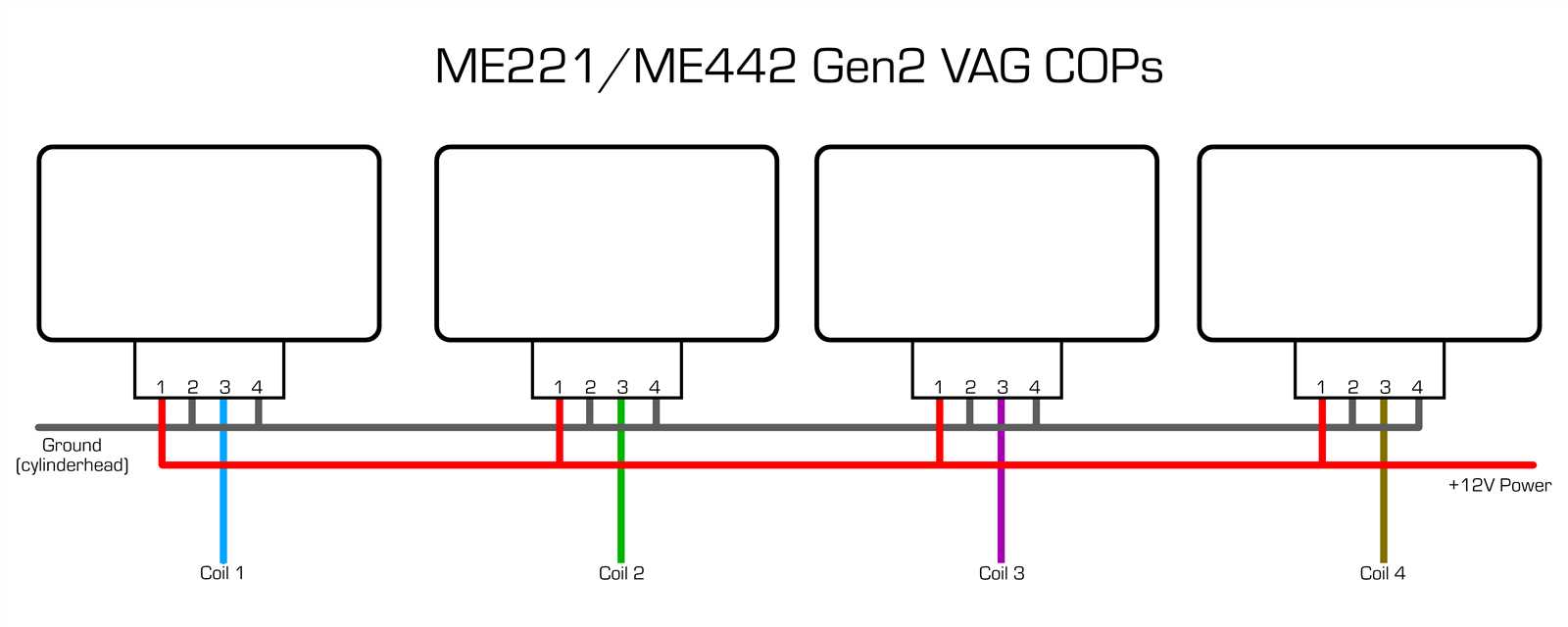 coil on plug wiring diagram