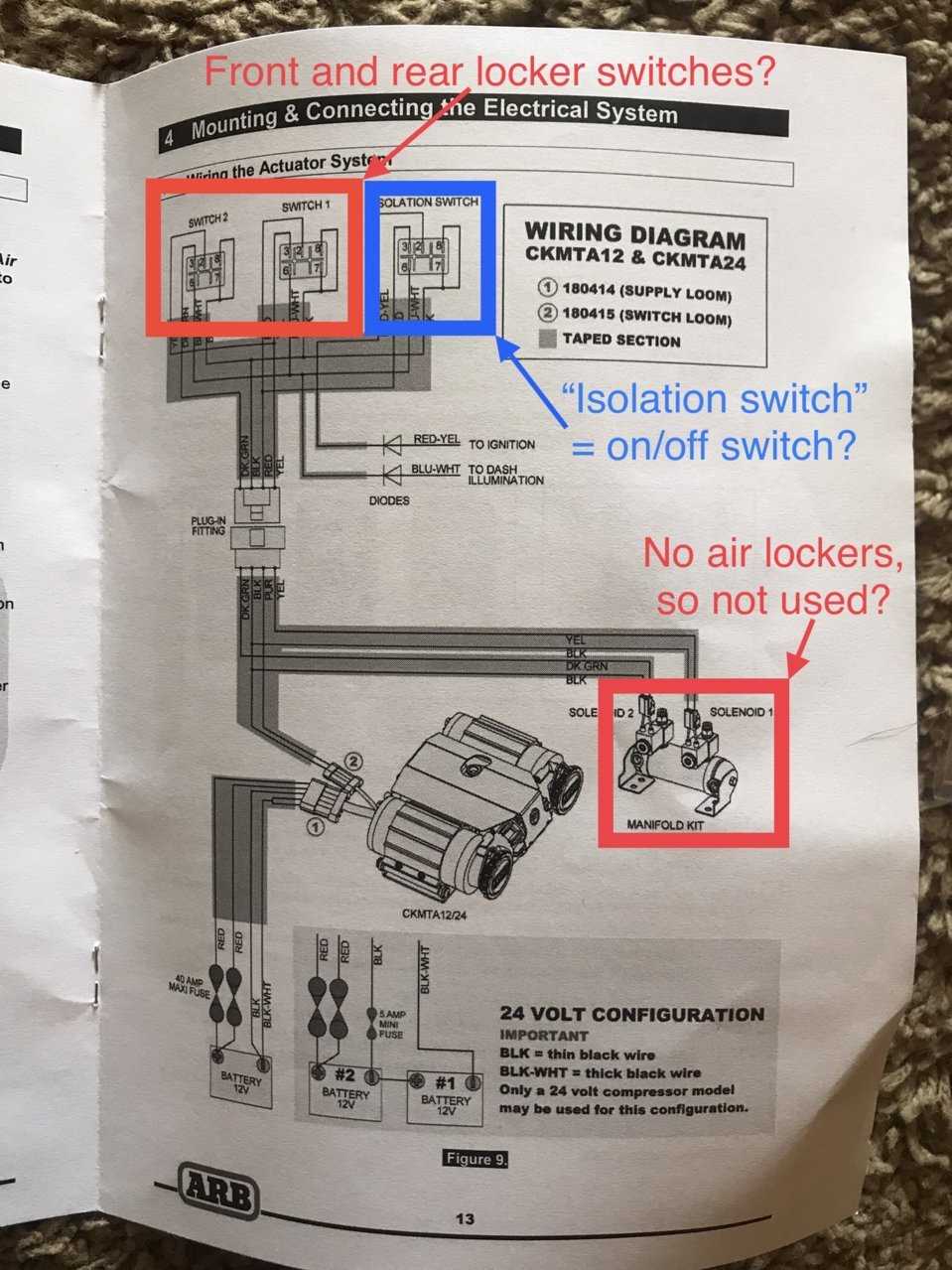 compressor wiring diagram