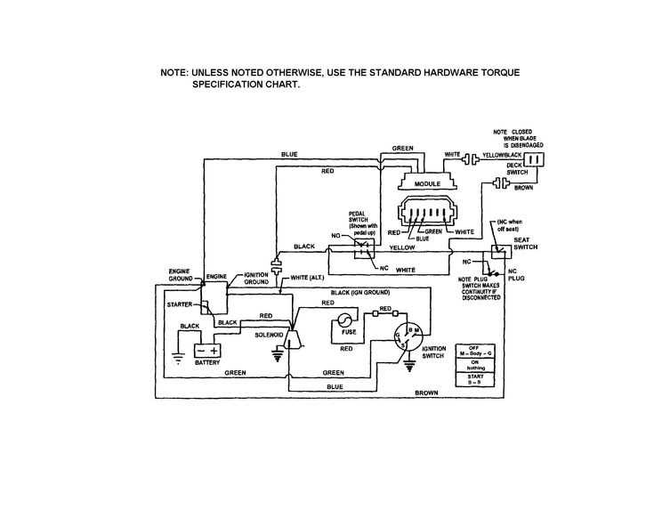 craftsman lt1000 wiring diagram