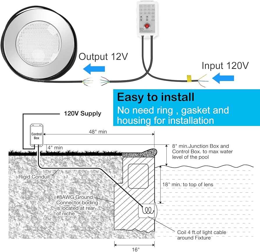 pool light wiring diagram